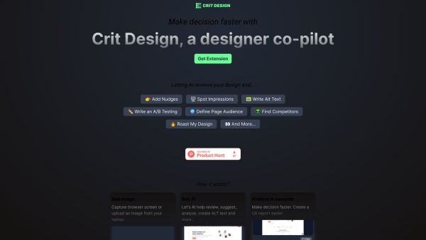 Crit Design