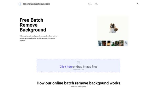 Free Batch Remove Background No signup!
