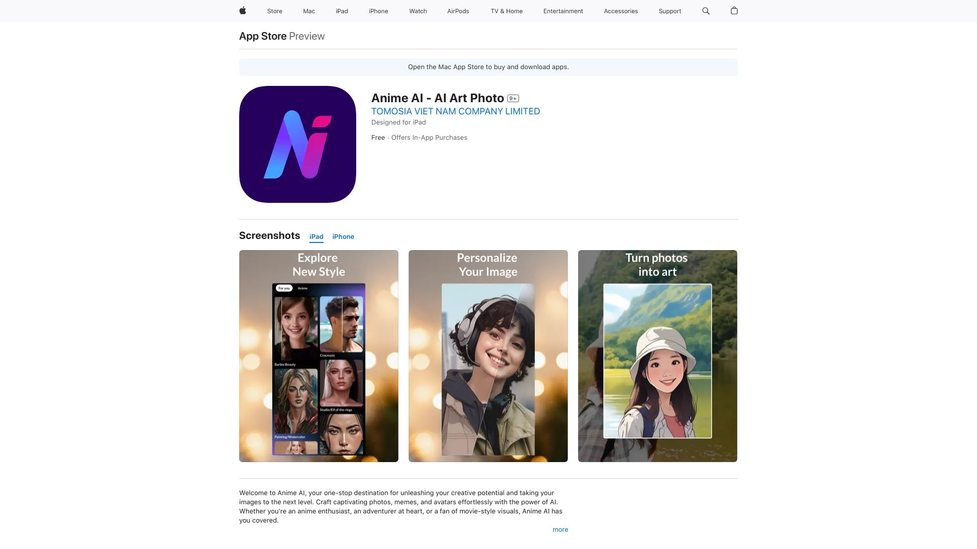 Anime AI - AI Art Photo