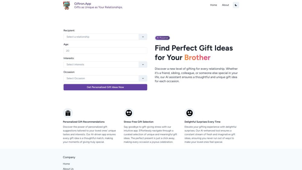 Giftron Preview