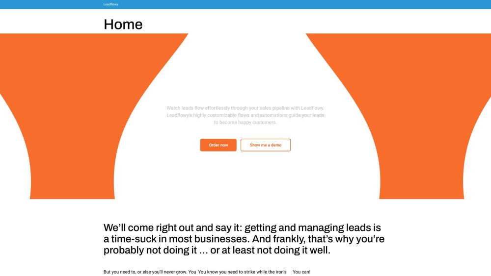 Leadflowy Preview