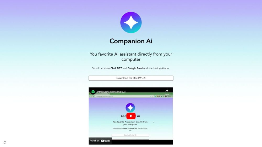 Companion AI Preview