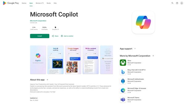 Microsoft Copilot for Android