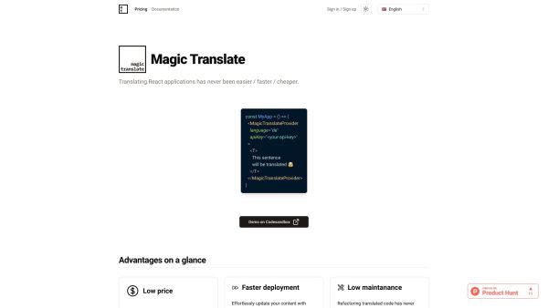 Magic Translate