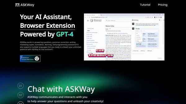 ASKWay-Embrace GPT-4's AI Superpower!
