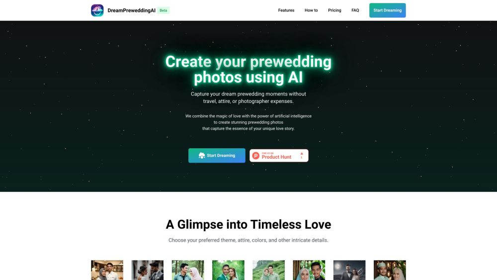 Dream Prewedding AI Preview
