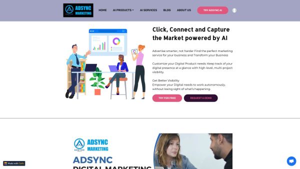 AdSync: AI Digital Marketing Solutions