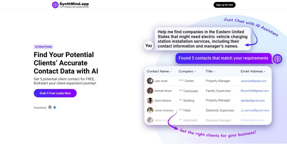 AI Client Finder by SynthMind.app