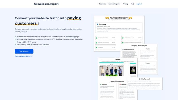 GetWebsite.Report