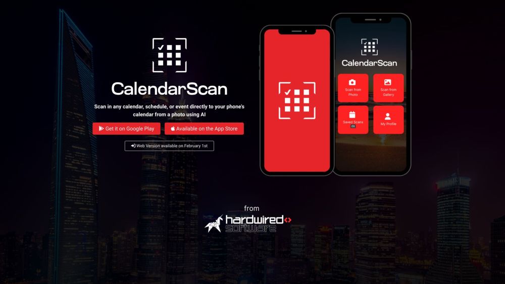 CalendarScan Preview