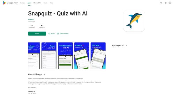 Snapquiz - quiz with AI