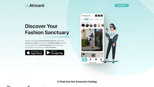 Atricent: The Personal Social AI-Stylist