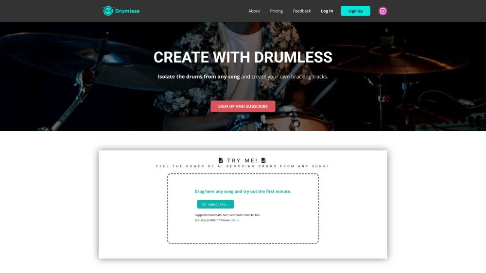 Drumless Preview