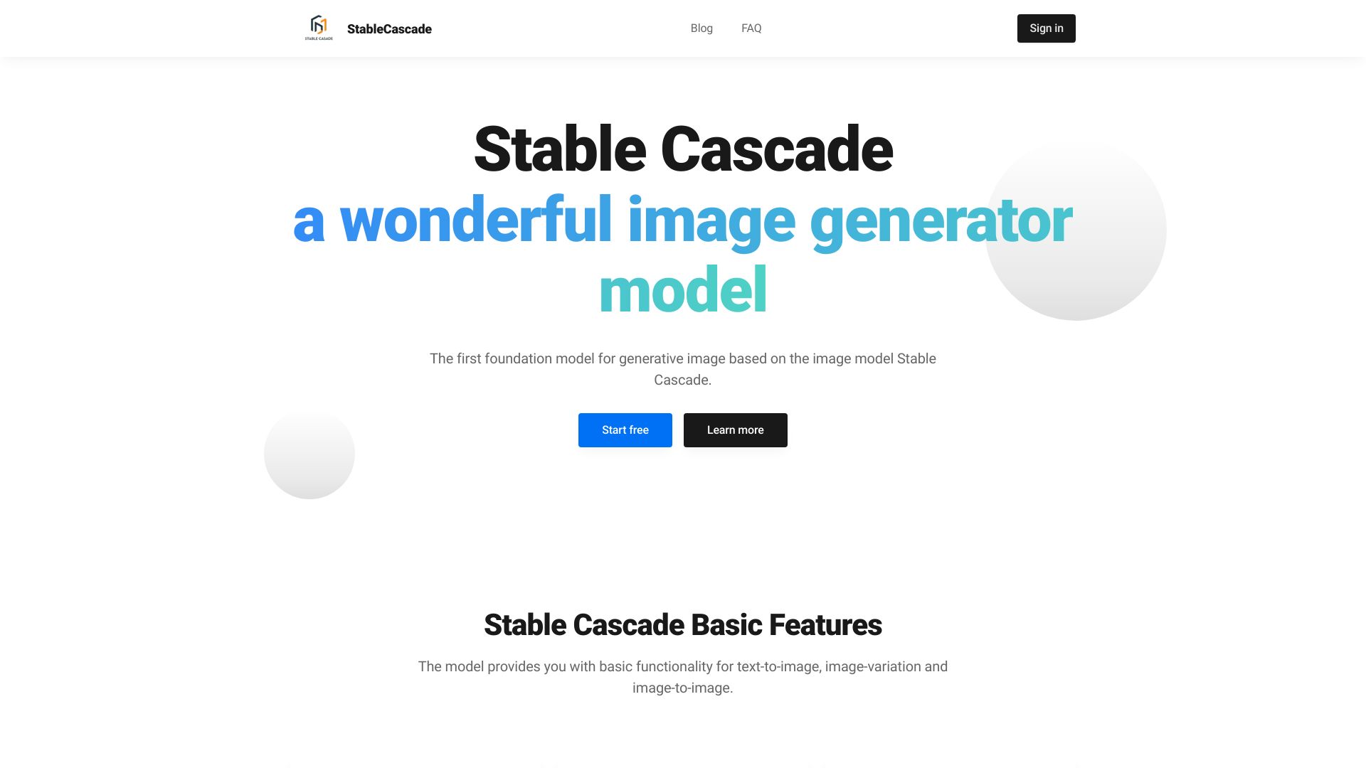 Stable Cascade