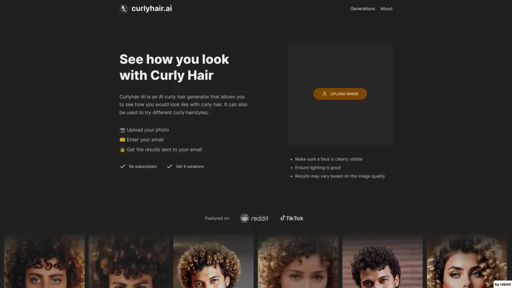 Curlyhair AI Preview
