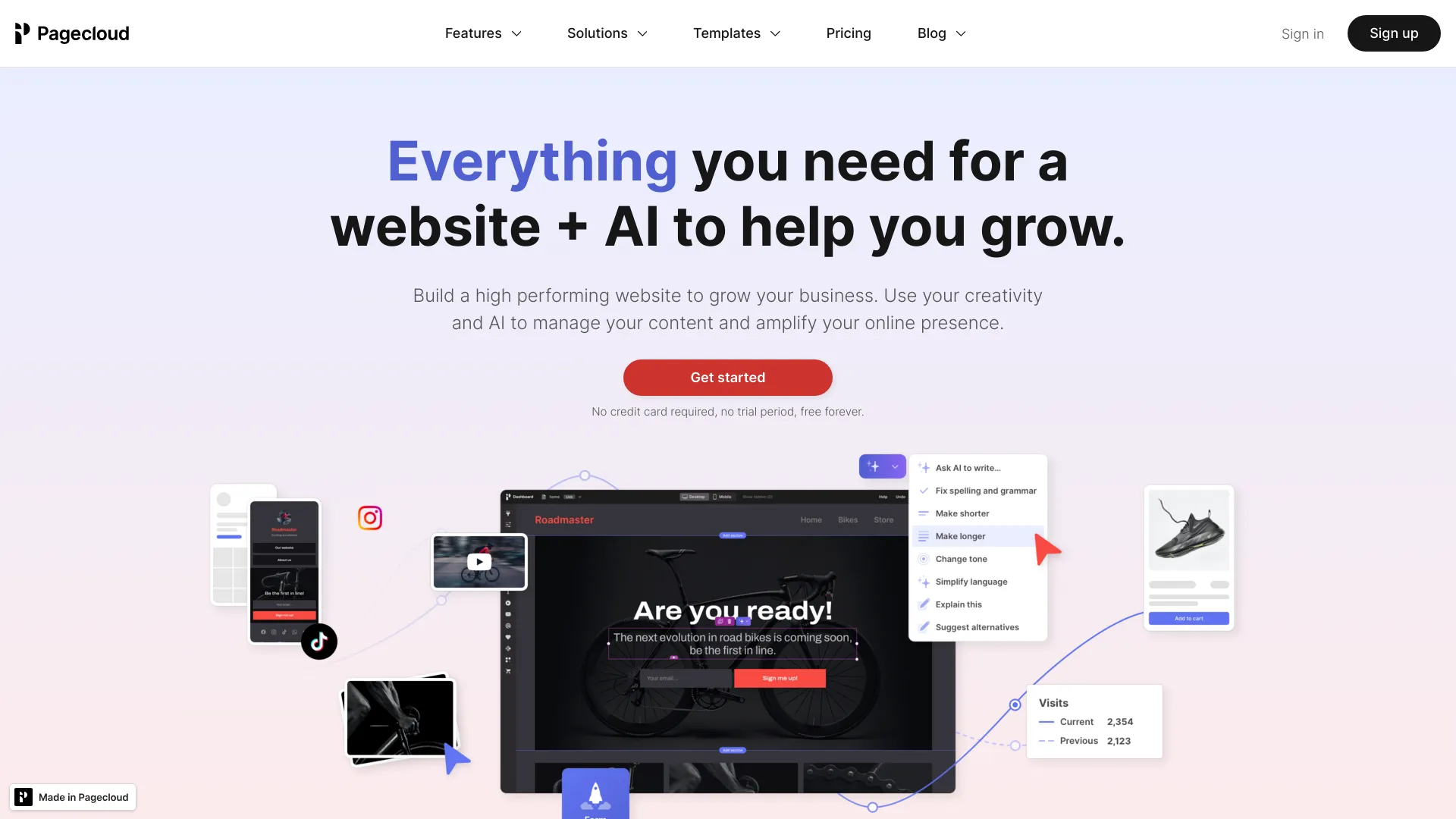 Pagecloud Website Builder