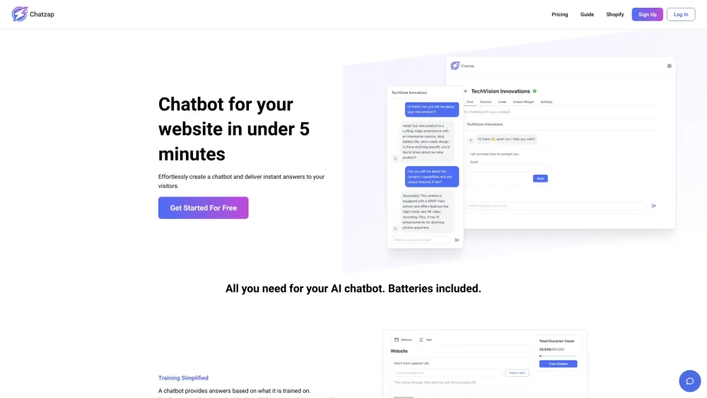Chatzap Preview
