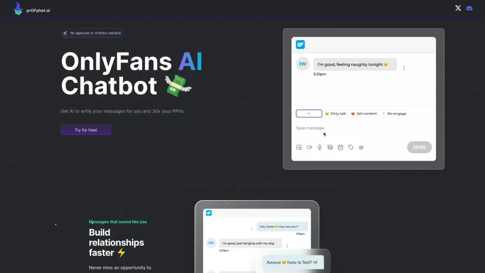 PrOFphet- OF AI Chatbot