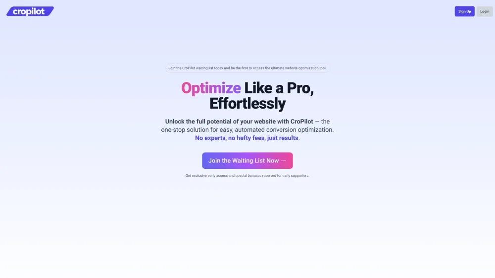CroPilot Preview