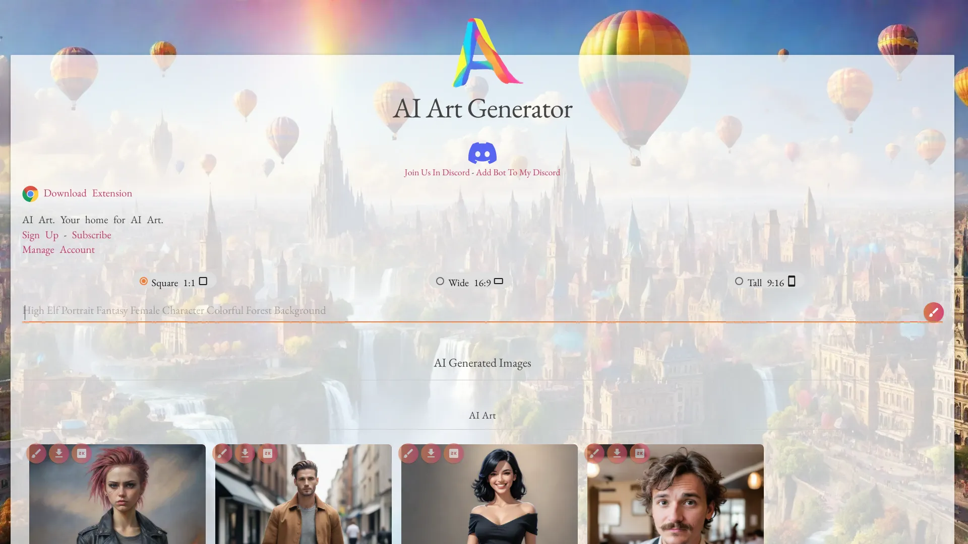 AI Art Generator And AI Art Search Engine