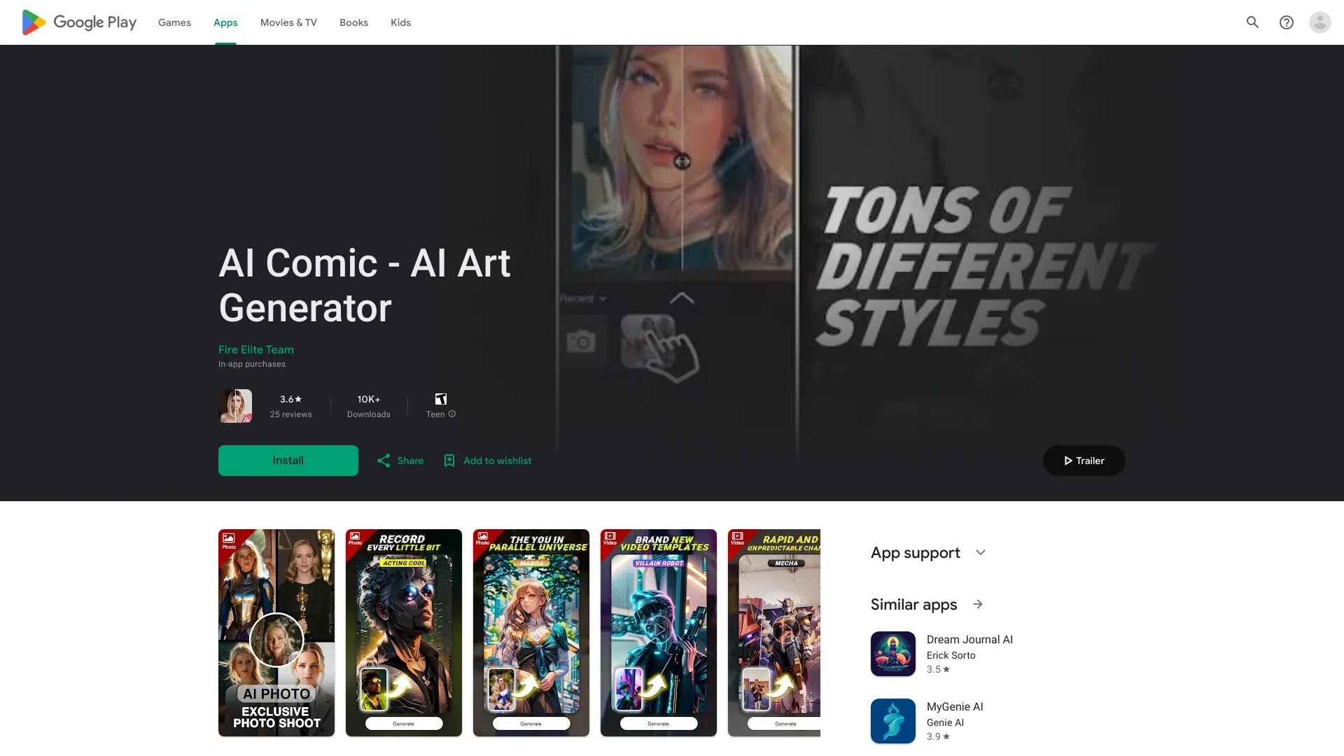 AI Comic – AI Art Generator