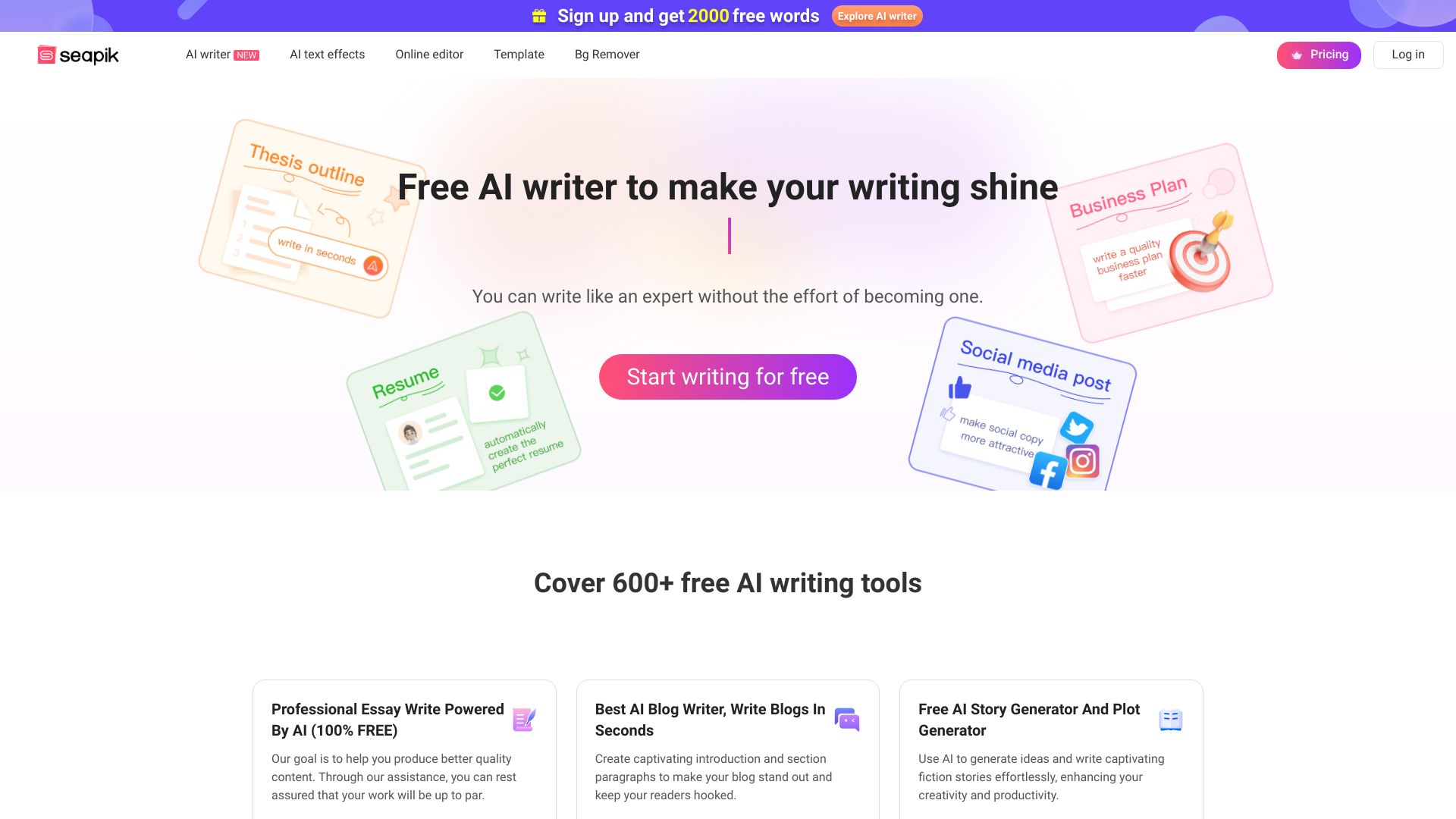 
Seapik AI Writer
