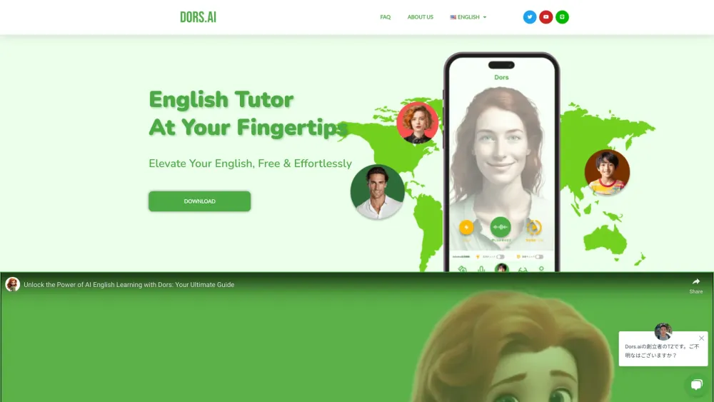 Dors: Your English Learning Companion