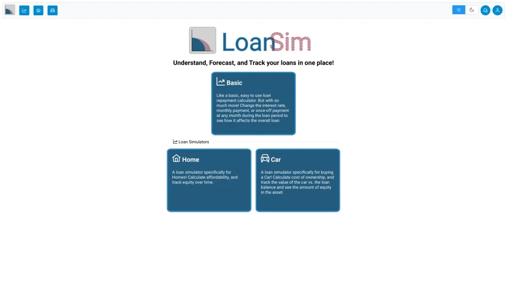 LoanSim Preview
