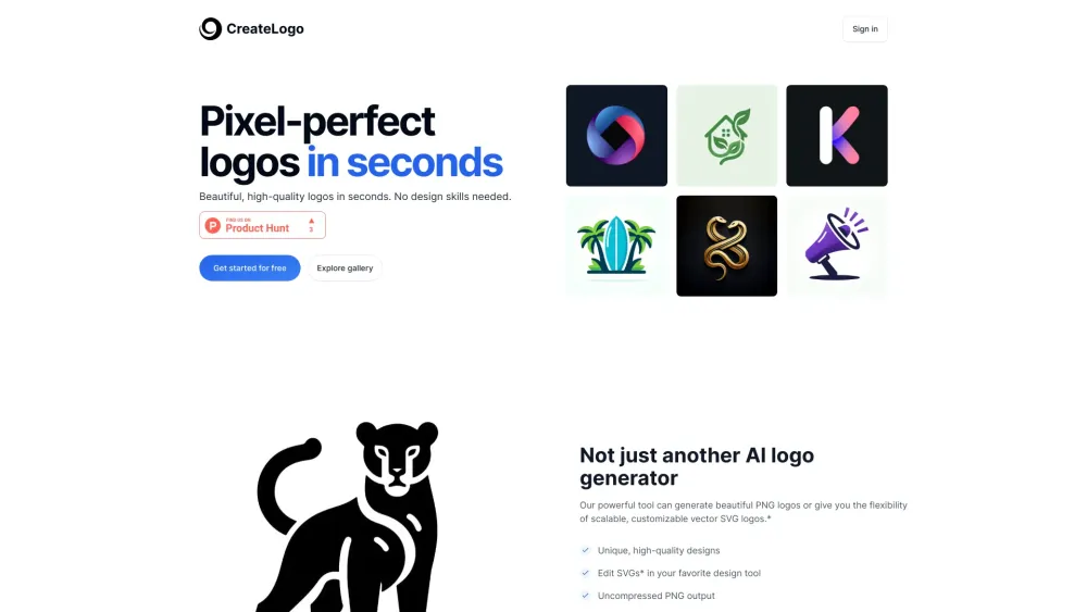 CreateLogo Preview