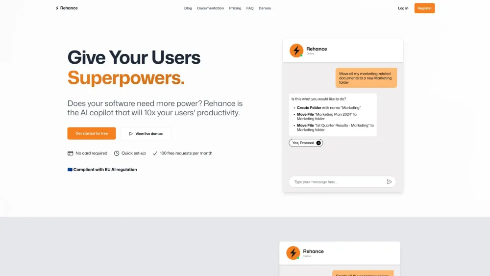 Rehance Preview