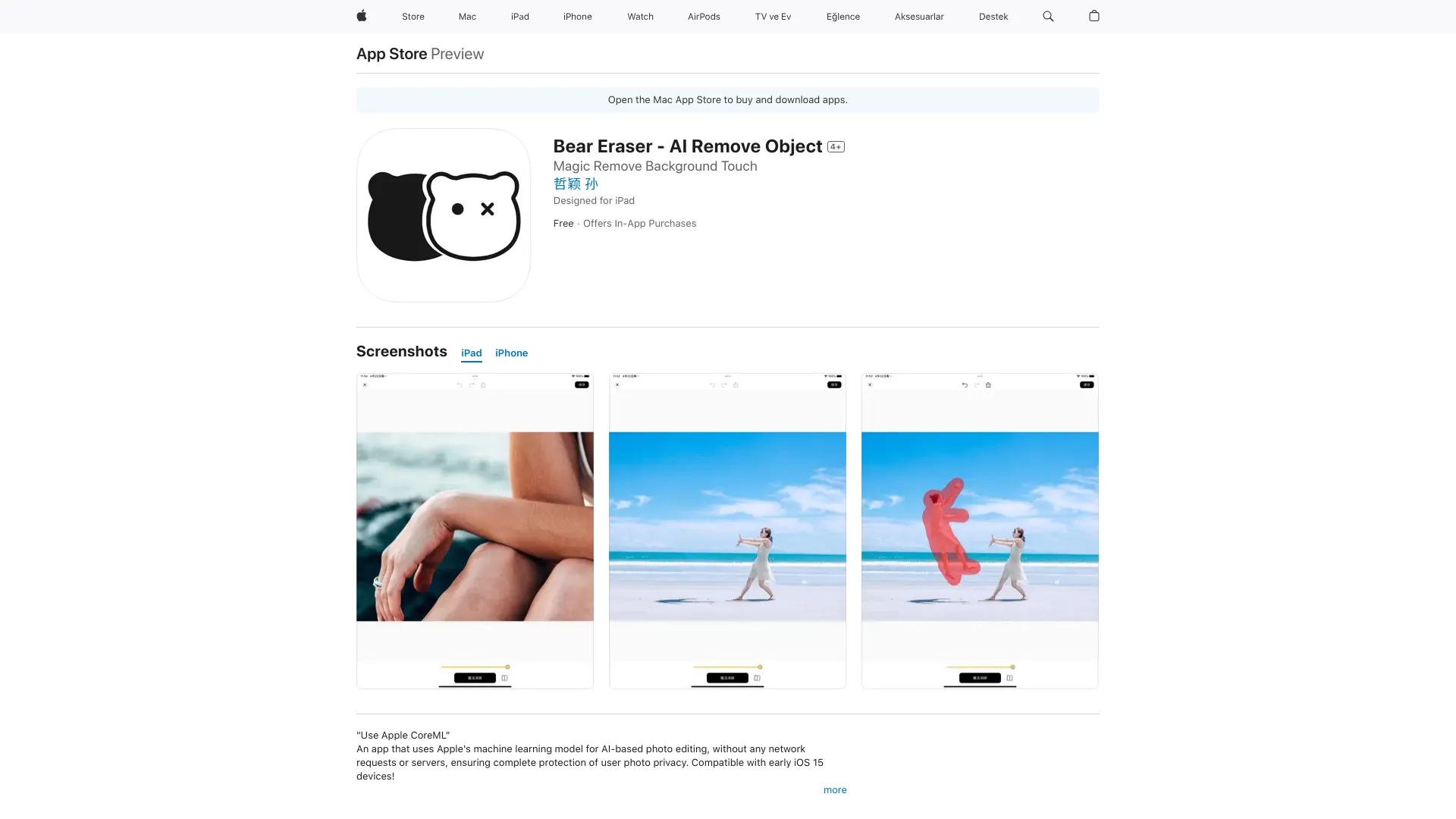 Bear Eraser – AI Remove Object