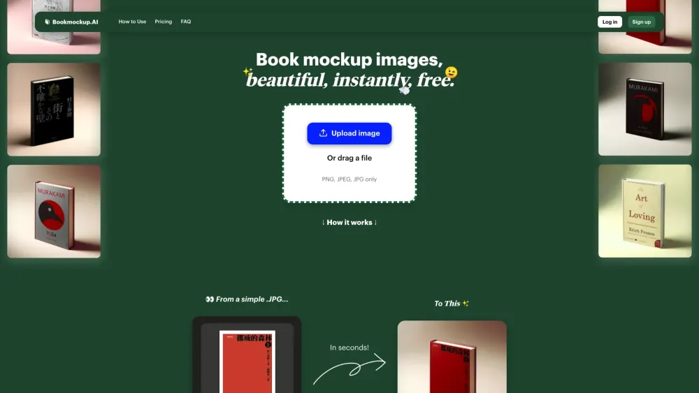 Bookmockup AI Preview