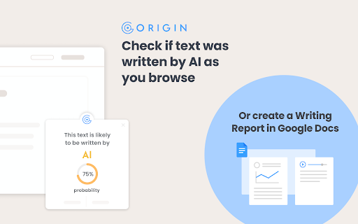 Origin by GPTZero Preview
