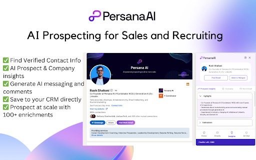 Persana AI Preview