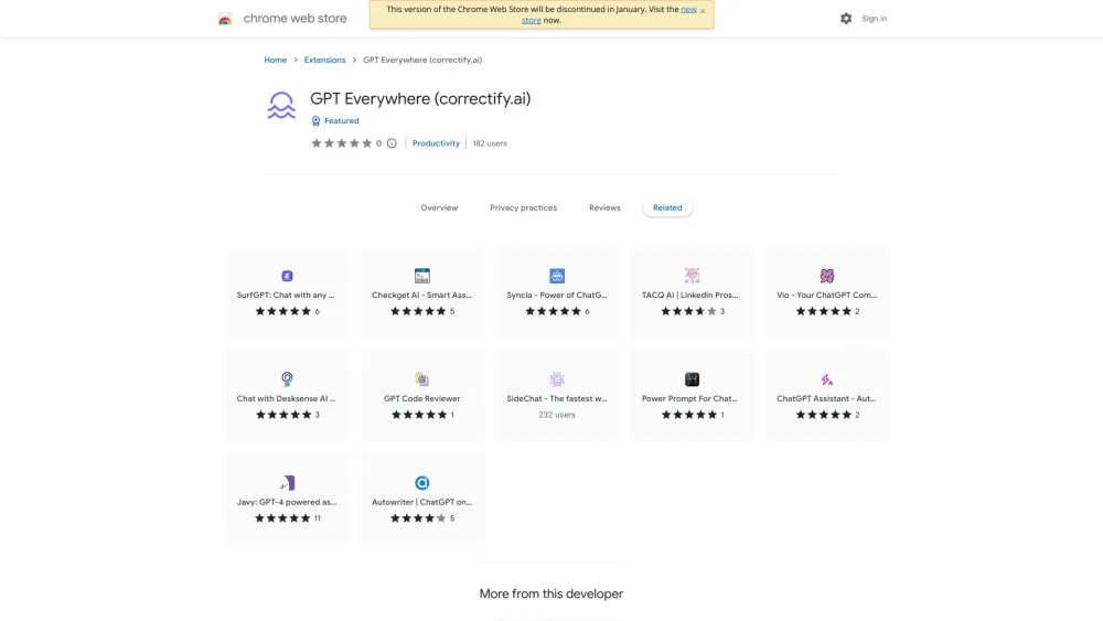 GPT Everywhere (correctify.ai) Preview