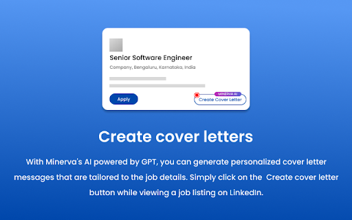 Minerva: Copilot for Job Search with ChatGPT Preview