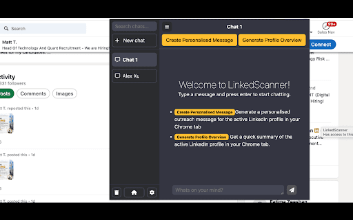 LinkedScanner Preview