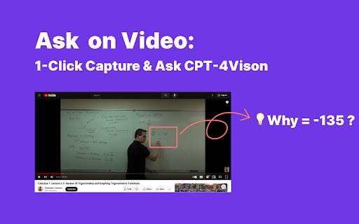 Ask on Video Preview