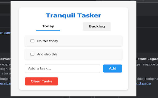 Tranquil Tasker Preview