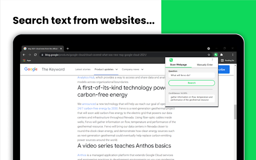 Semantic Search Extension Preview
