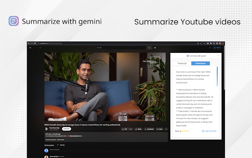 Bard AI summarizer Chrome extension Preview