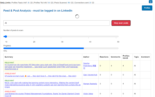 LinkedIn Helper AI Preview