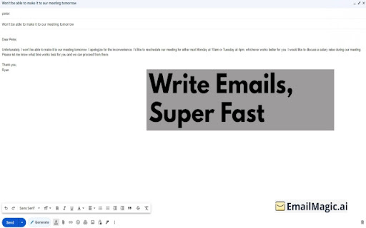 AI Email Assistant Preview