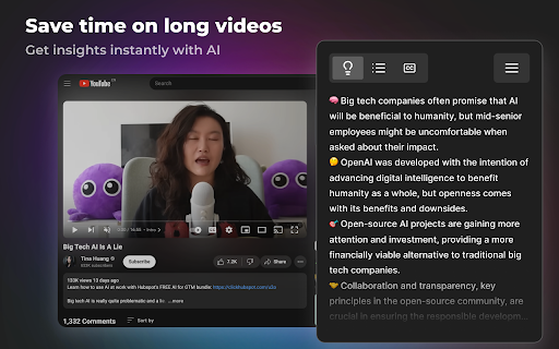 YouTube Summarizer Preview