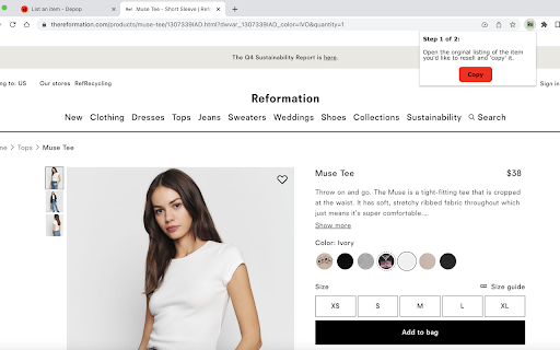 Depop Listing AI