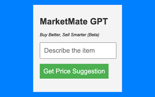 AI Pricing Extension Preview