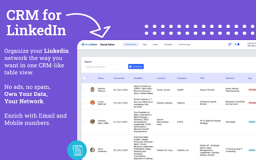 Linked CRM Preview