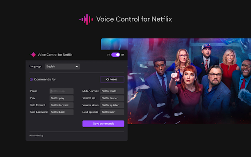 Voice Control for Netflix Preview