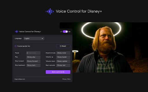 Disney+ Voice Control Preview