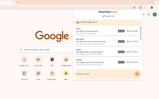 Find That Email Preview